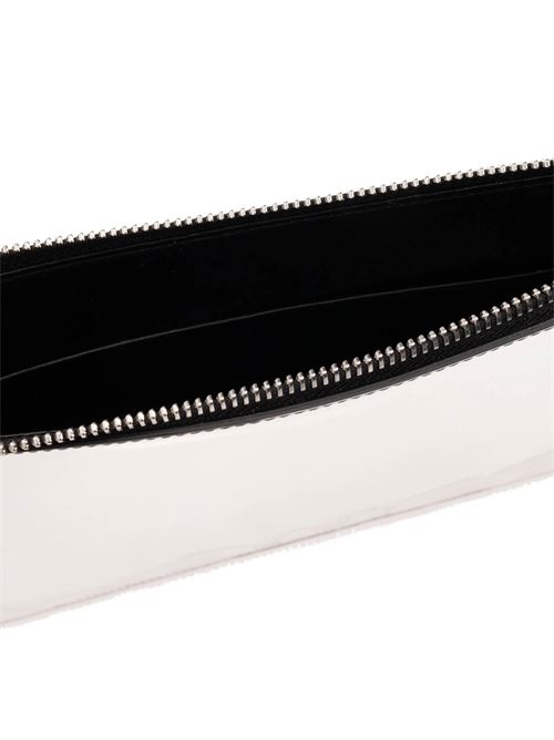 Clutch with silver zip ALEXANDER MCQUEEN | 5604721AATE1402